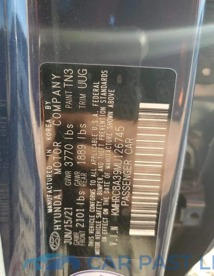 KMHRC8A39MU126745# 13