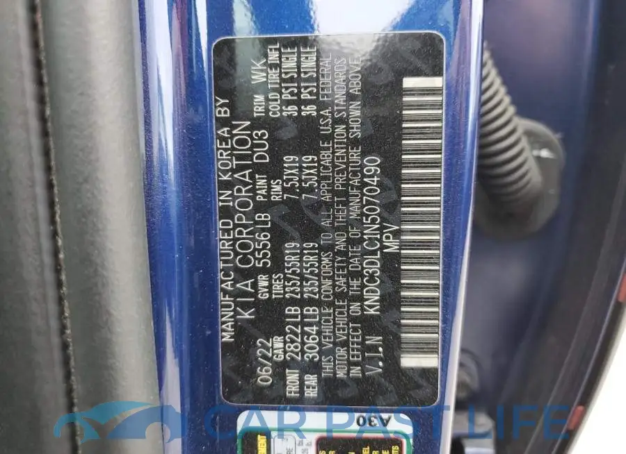 KNDC3DLC1N5070490# 13