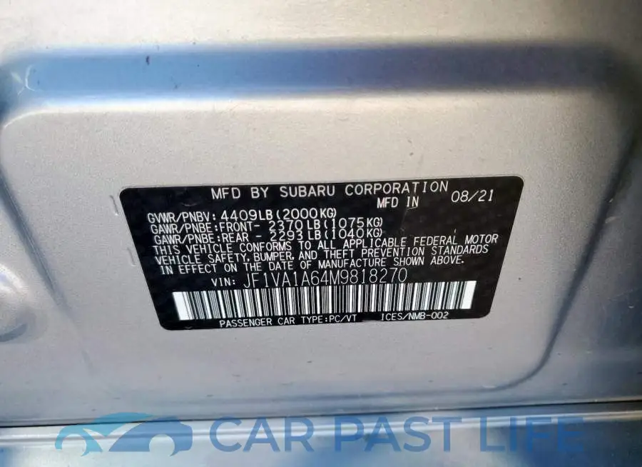 JF1VA1A64M9818270# 12