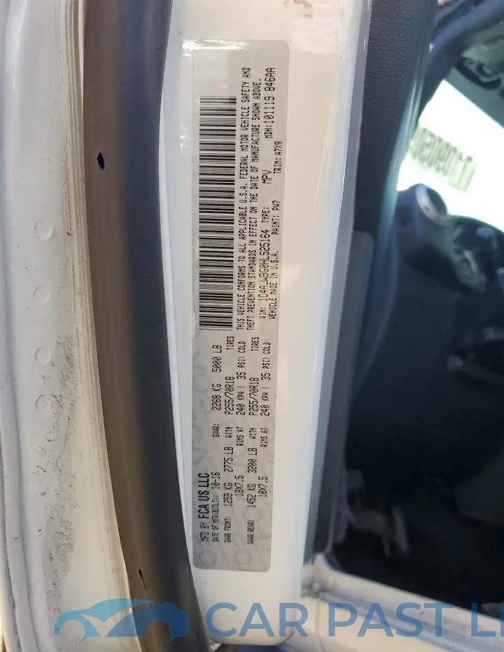 1C4AJWBG0HL525164# 12