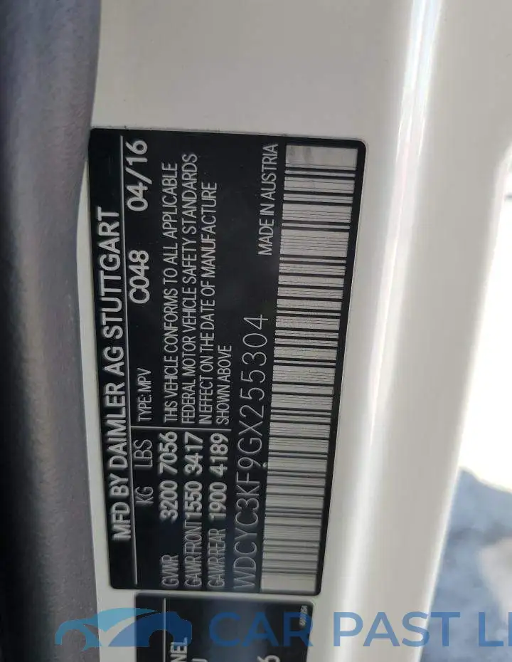 WDCYC3KF9GX255304# 14