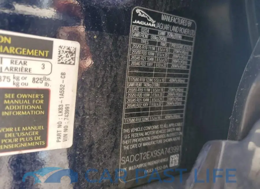 SADCT2EX9SA743991# 14