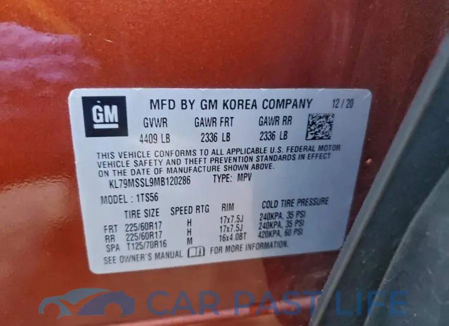 KL79MSSL9MB120286# 12