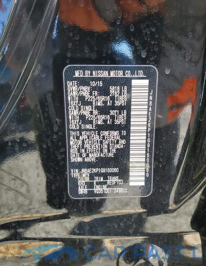 JN8AE2KP1G9150060# 14