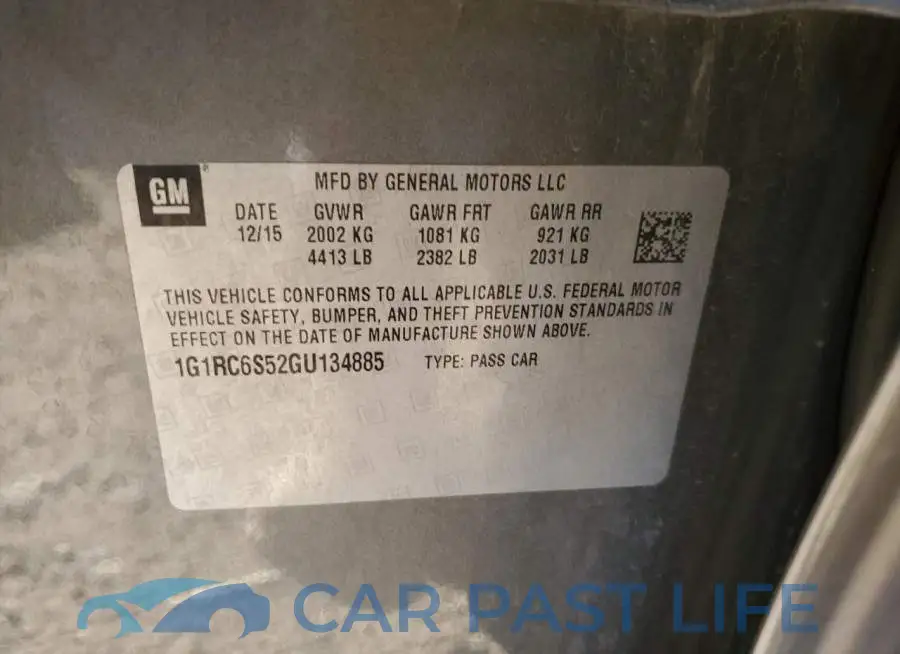 1G1RC6S52GU134885# 12