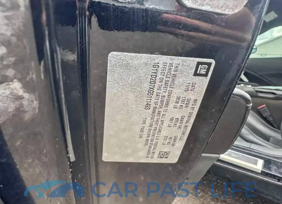 1G1YD2D7XG5111493# 10