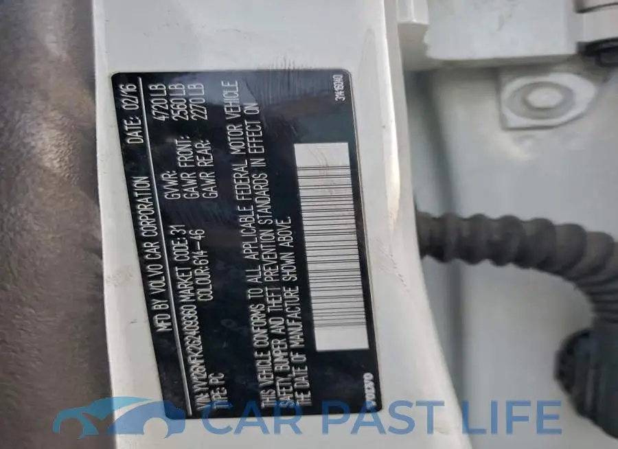 YV126MFK2G2409360# 12