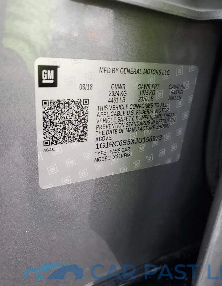 1G1RC6S5XJU158973# 13