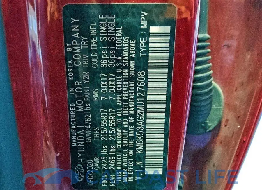 KM8K53AG2MU127608# 13