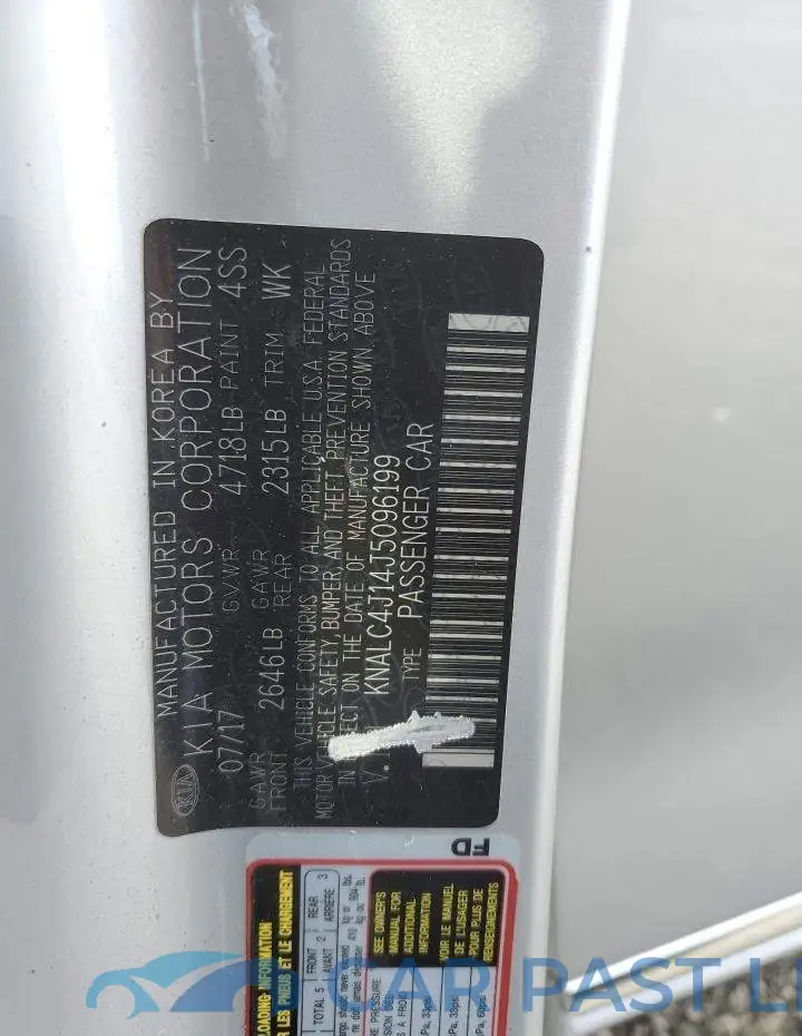 KNALC4J14J5096199# 13