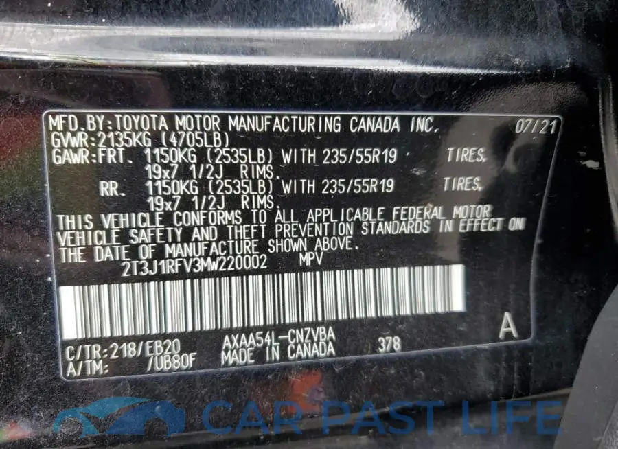 2T3J1RFV3MW220002# 14