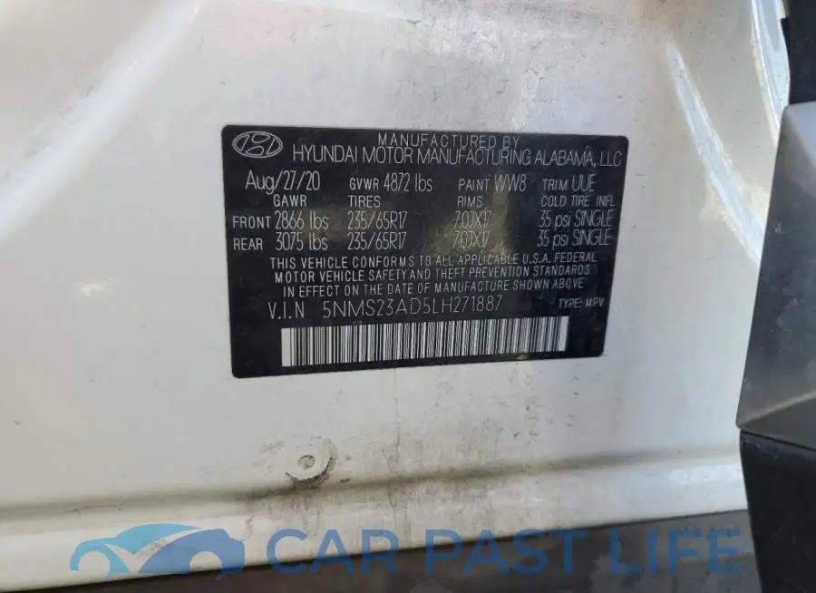 5NMS23AD5LH271887# 12