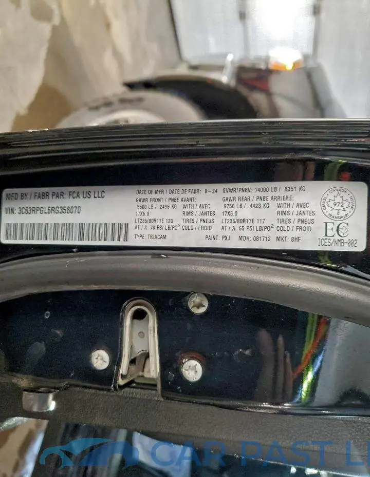 3C63RPGL6RG358070# 12