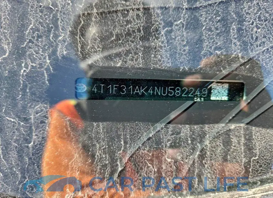 4T1F31AK4NU582249# 12