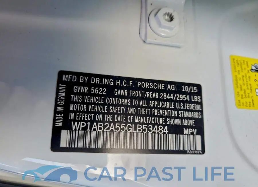 WP1AB2A55GLB53484# 14