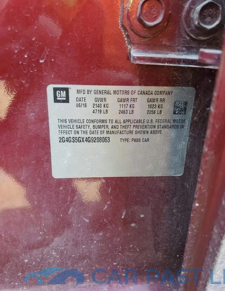 2G4GS5GX4G9208063# 12