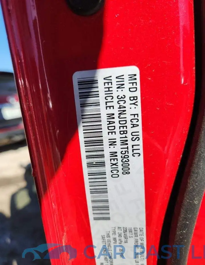 3C4NJDEB1MT593008# 12