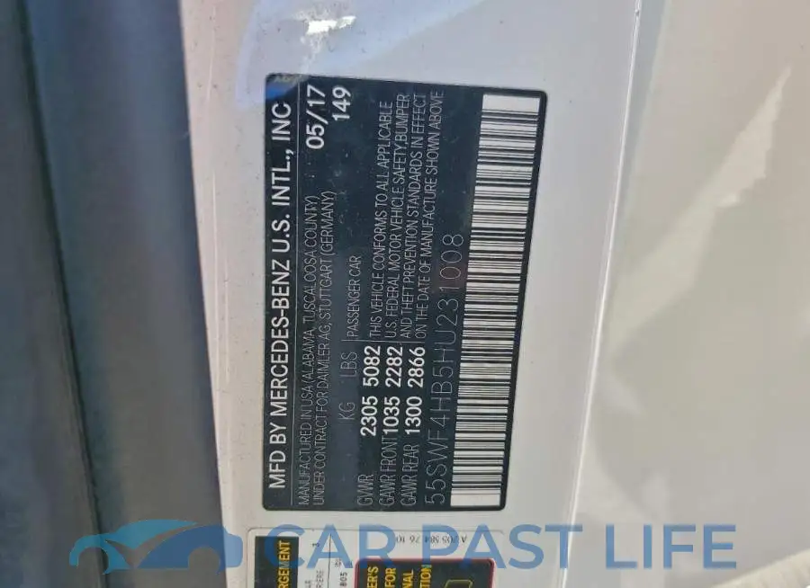 55SWF4HB5HU231008# 12