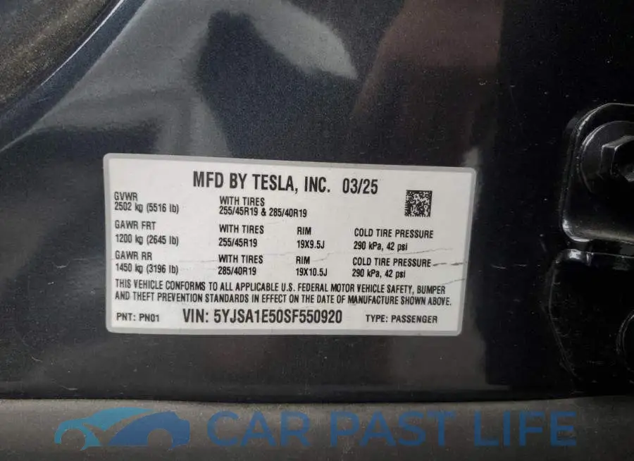 5YJSA1E50SF550920# 12
