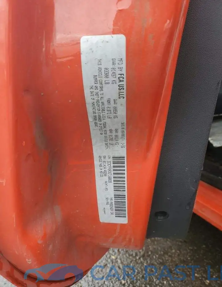 3C3CFFKR3GT168839# 12