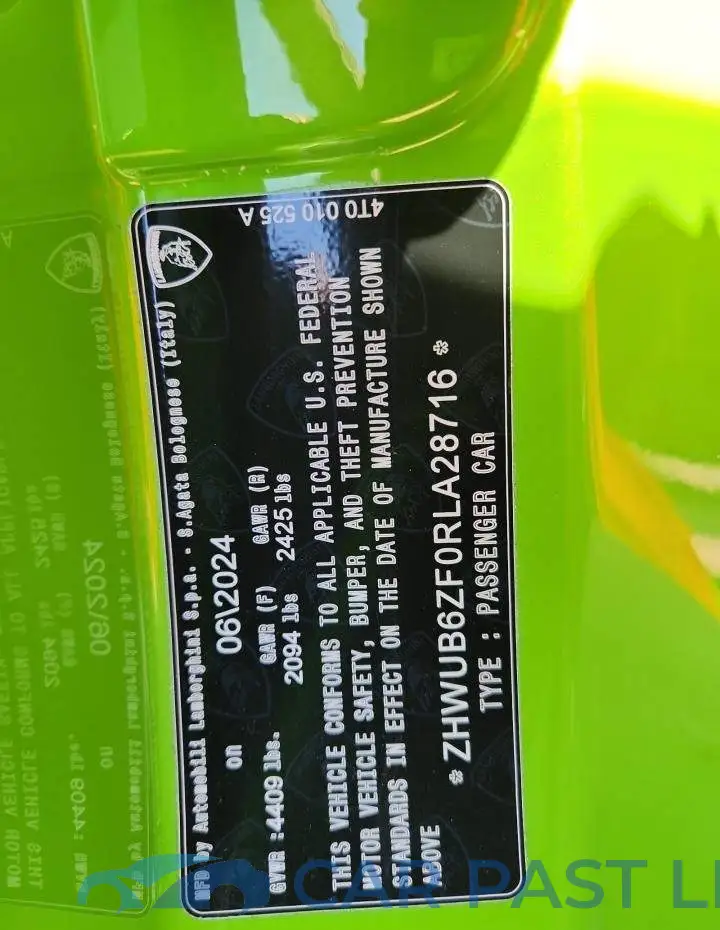 ZHWUB6ZF0RLA28716# 12