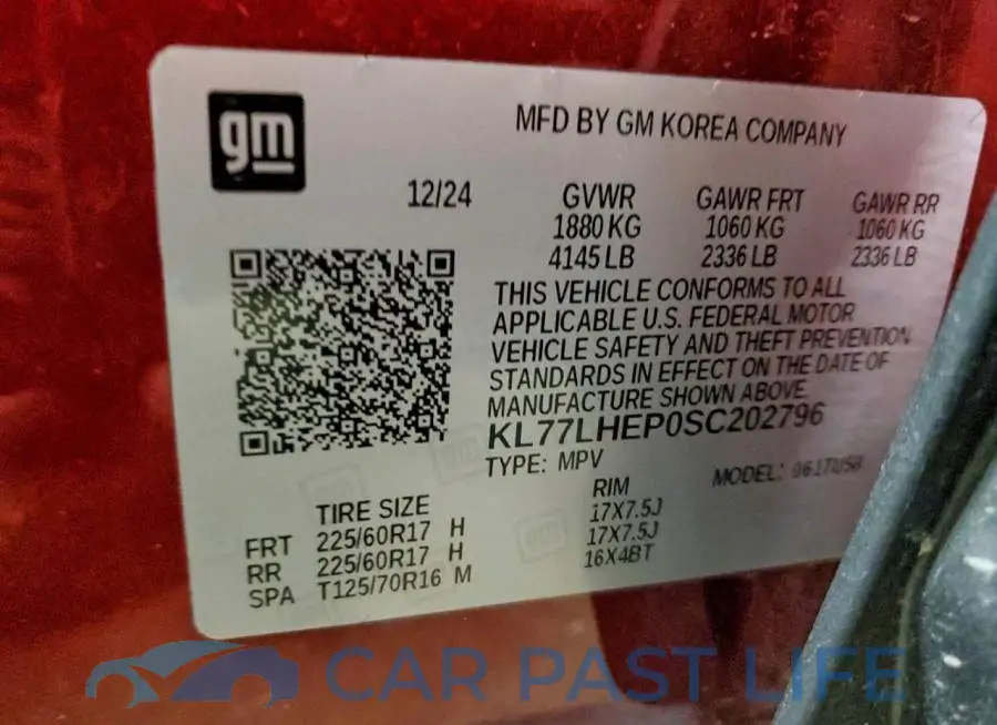KL77LHEP0SC202796# 13