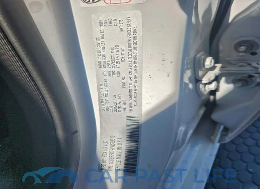 1C6SRFKT9PN599610# 12