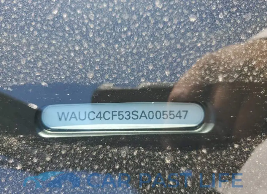 WAUC4CF53SA005547# 12