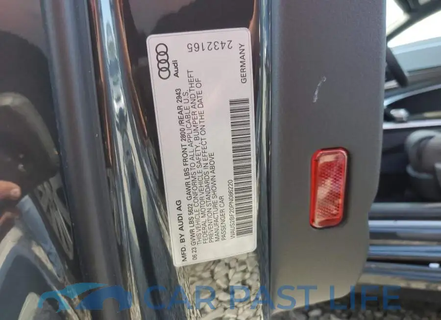 WAUS2BF20PN086220# 12