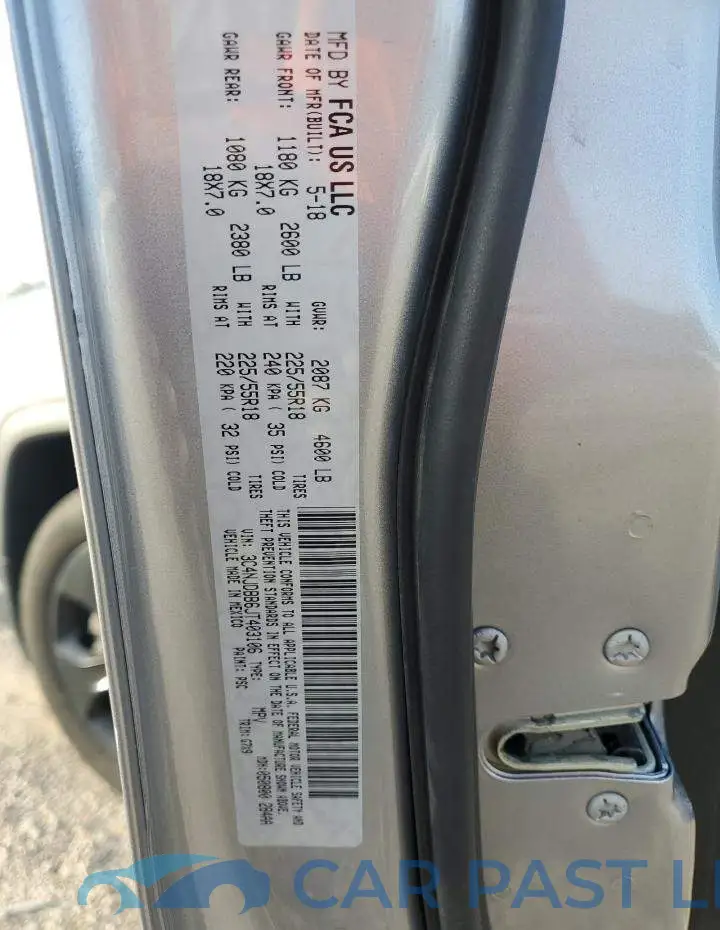 3C4NJDBB6JT403106# 13