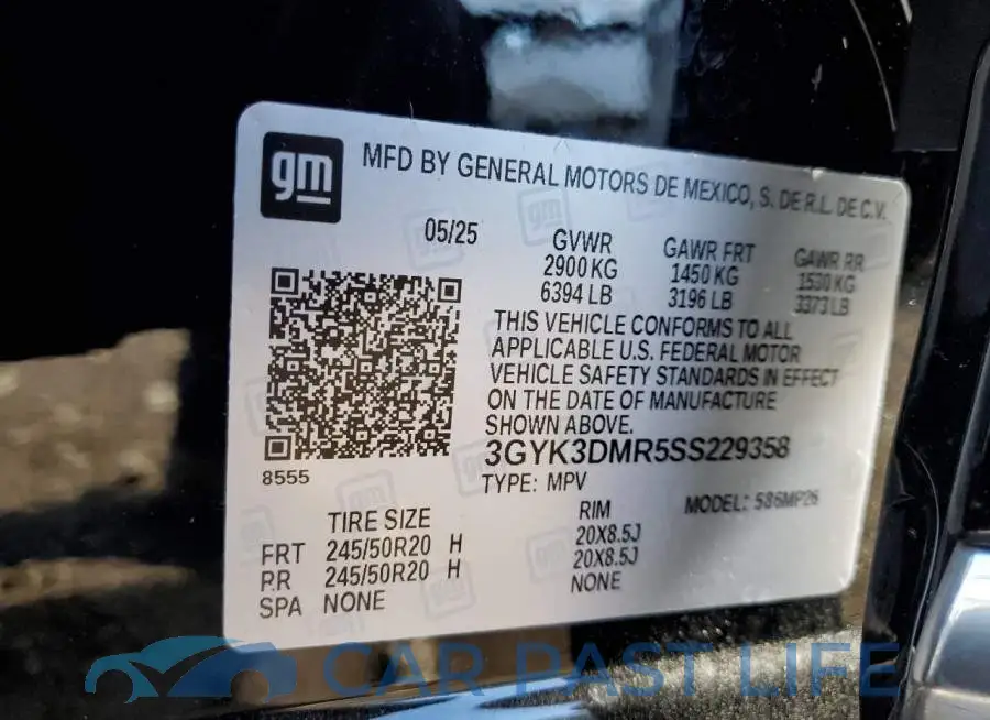 3GYK3DMR5SS229358# 13