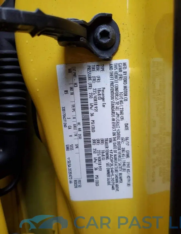 1FADP3L94HL307048# 13