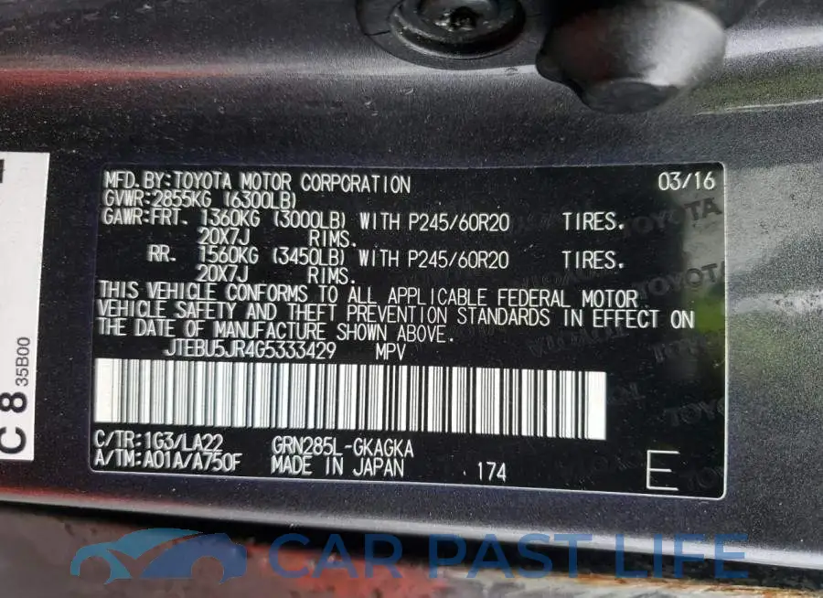 JTEBU5JR4G5333429# 13