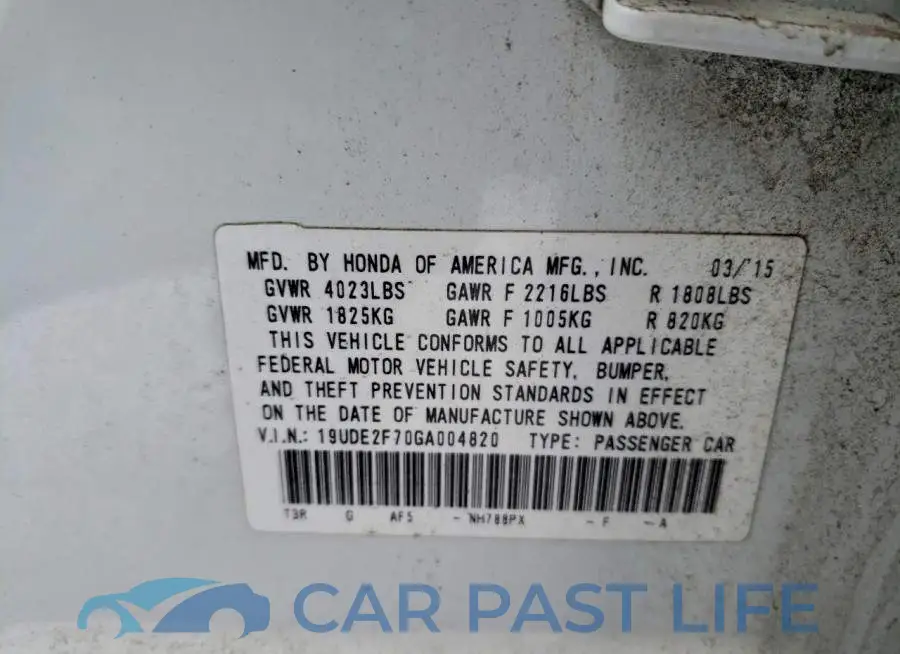 19UDE2F70GA004820# 13
