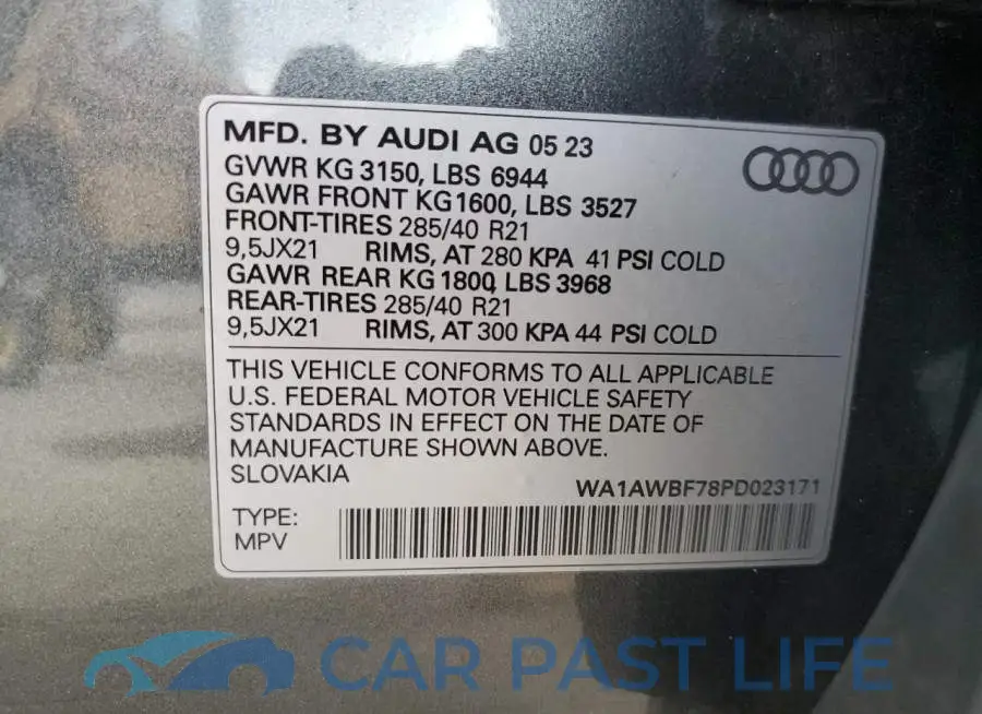 WA1AWBF78PD023171# 14
