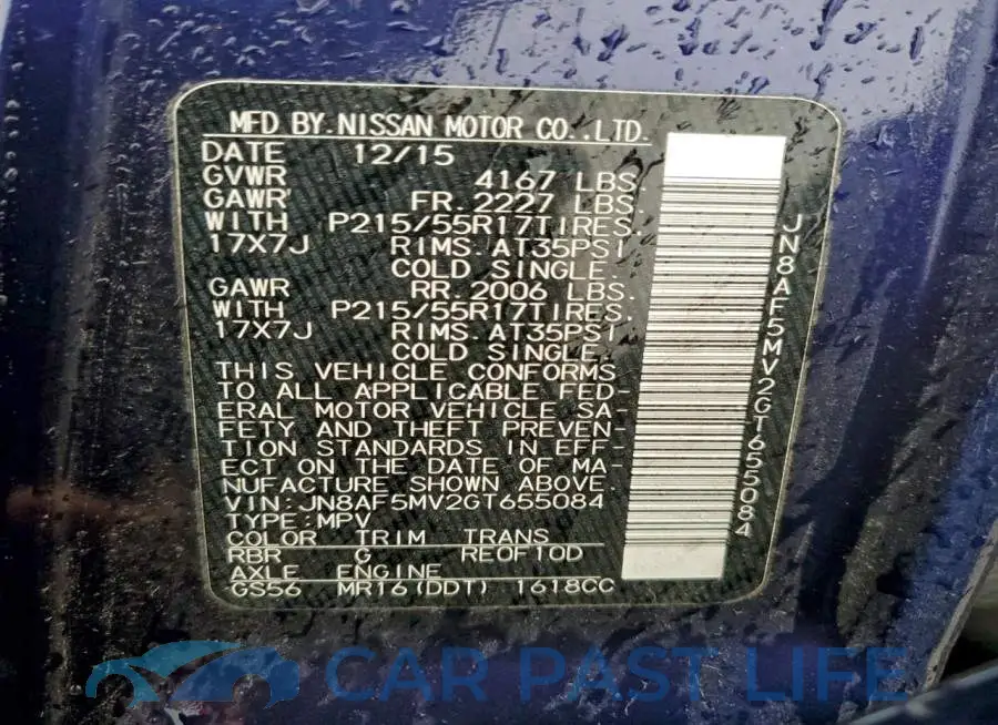 JN8AF5MV2GT655084# 13