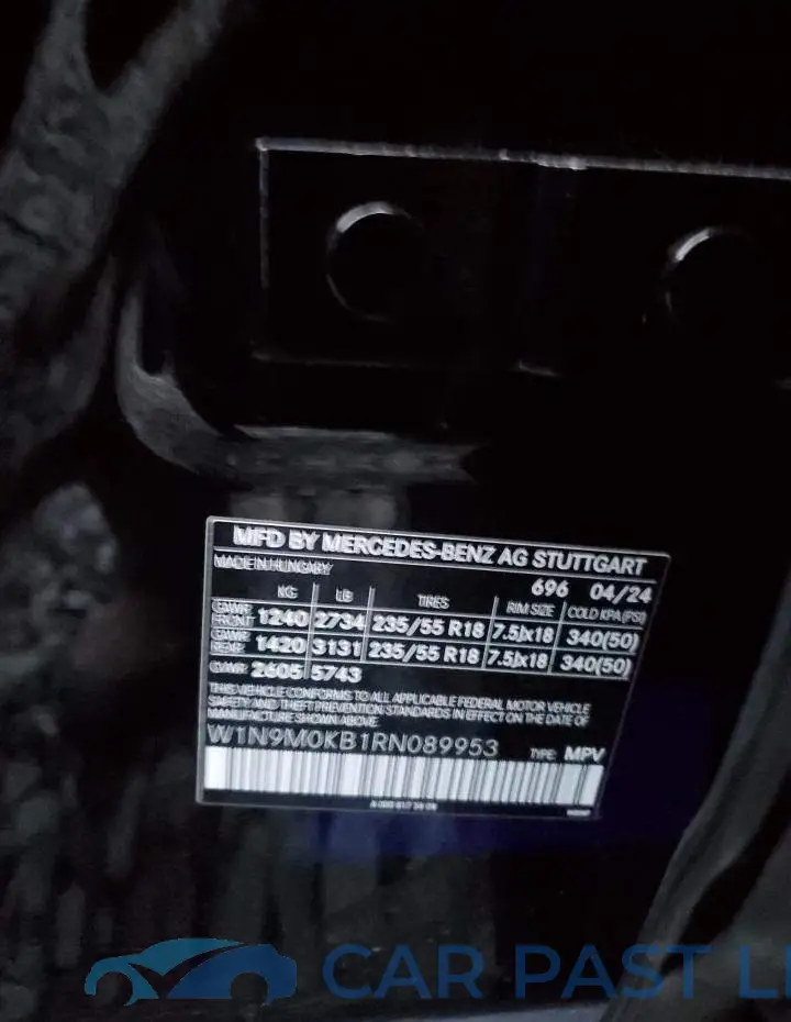 W1N9M0KB1RN089953# 13