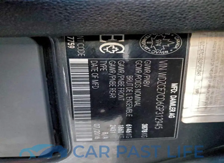 WDZCE7CD6GP312945# 14