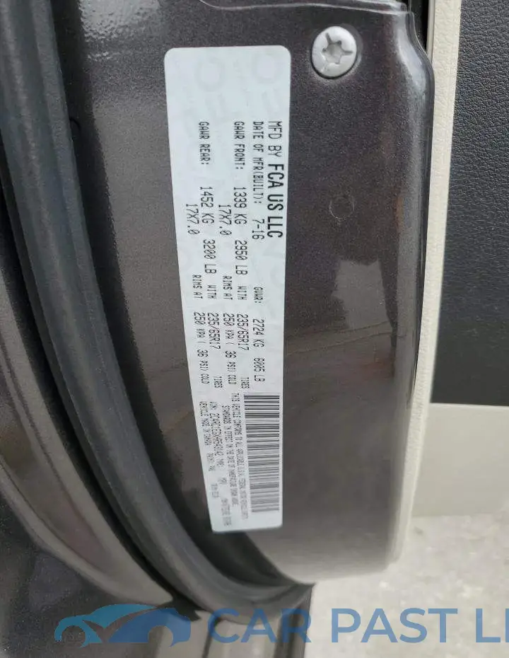 2C4RC1EGXHR543142# 12