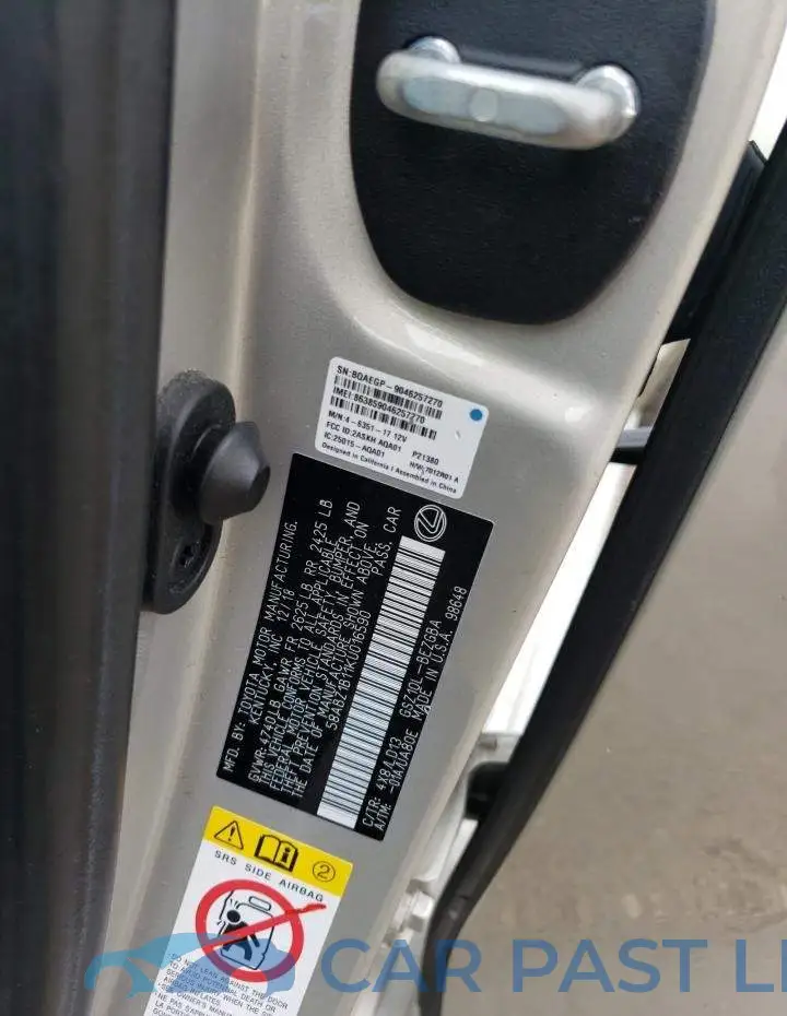 58ABZ1B11KU016590# 13