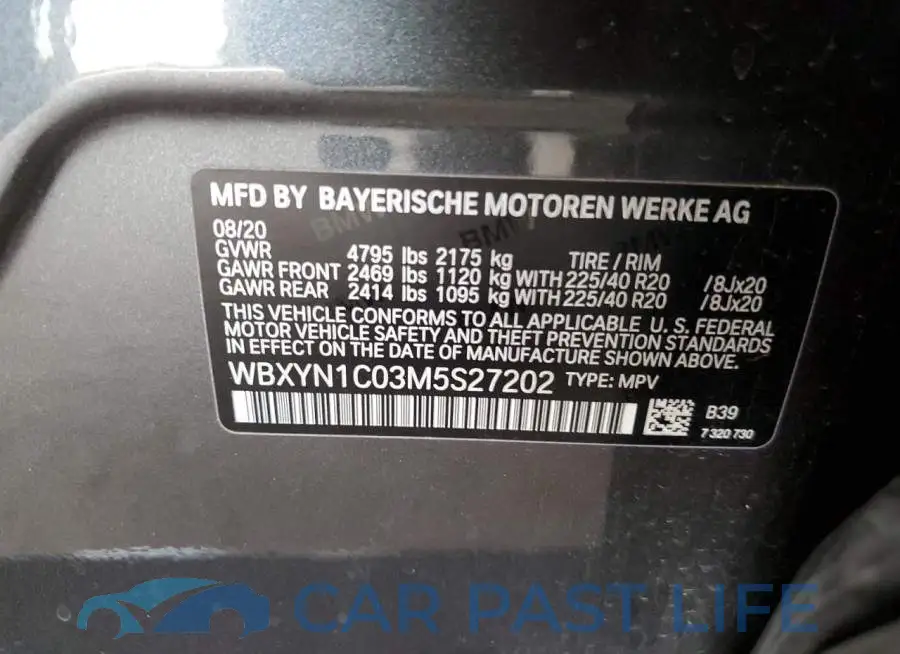 WBXYN1C03M5S27202# 12