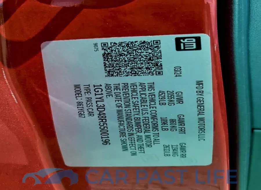1G1YL3D48R5500196# 13