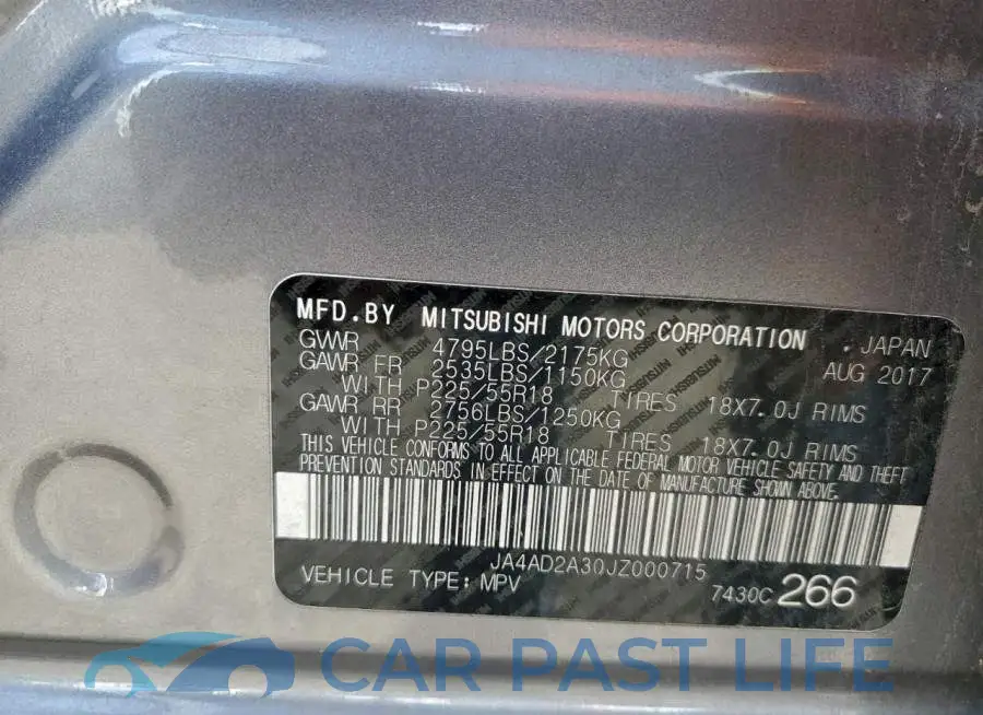 JA4AD2A30JZ000715# 13