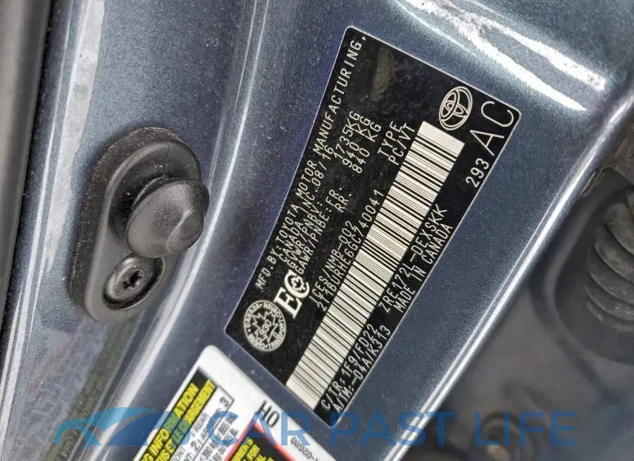 2T1BURHE6GC740041# 13