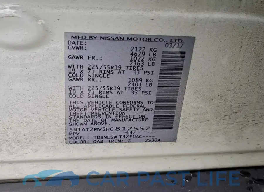 5N1AT2MV5HC812557# 13