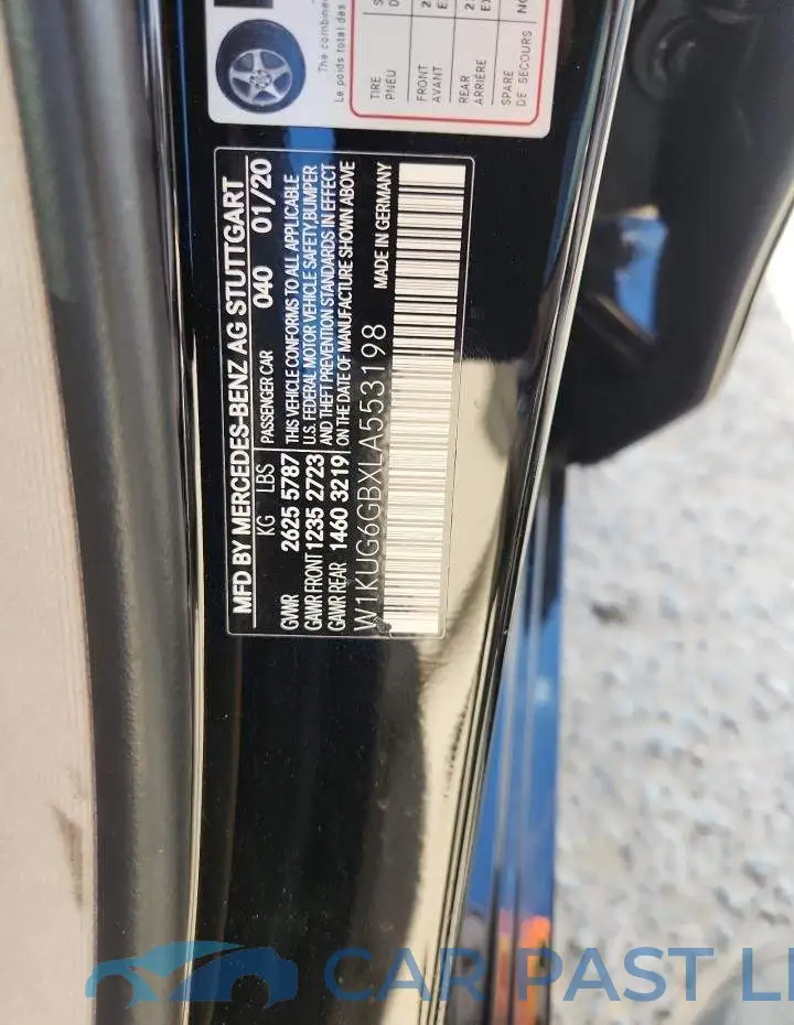W1KUG6GBXLA553198# 12