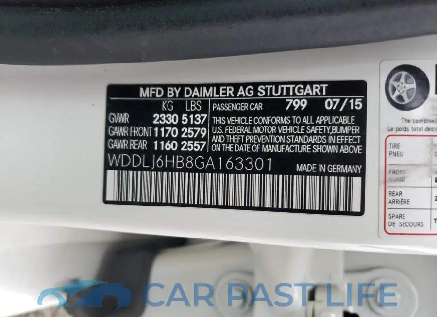 WDDLJ6HB8GA163301# 13