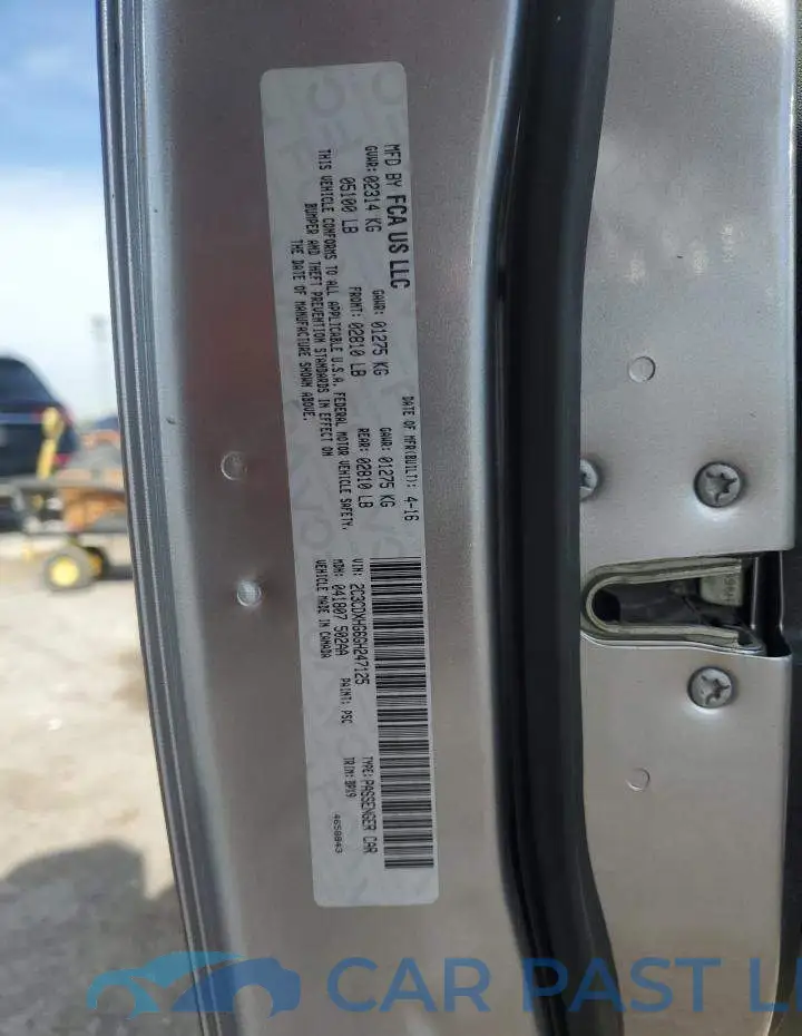 2C3CDXHG6GH247125# 12