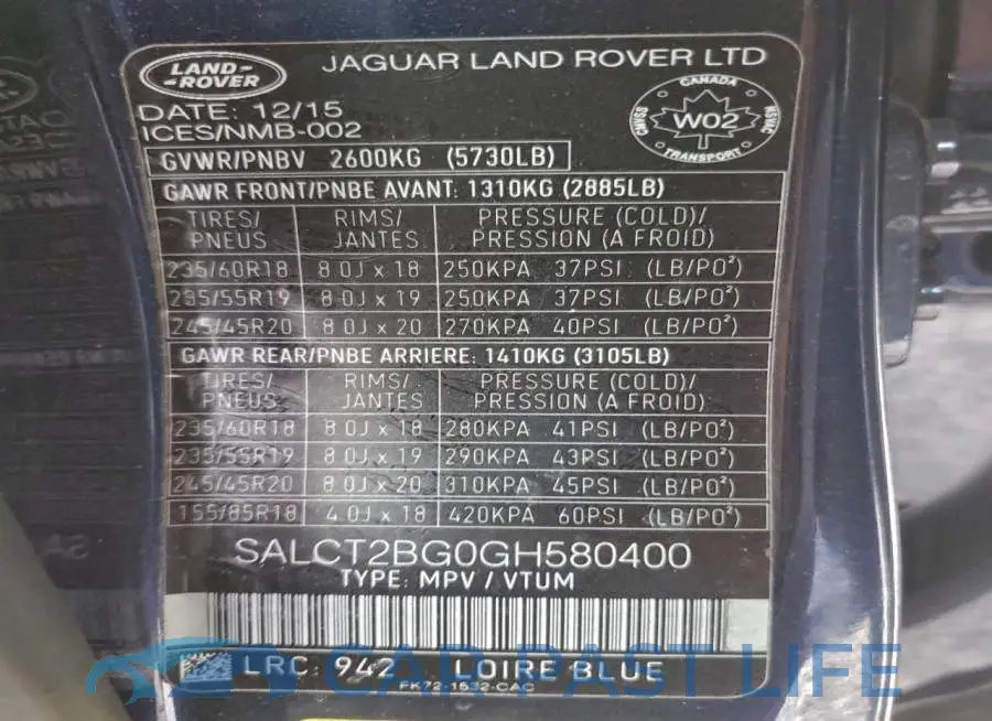 SALCT2BG0GH580400# 13