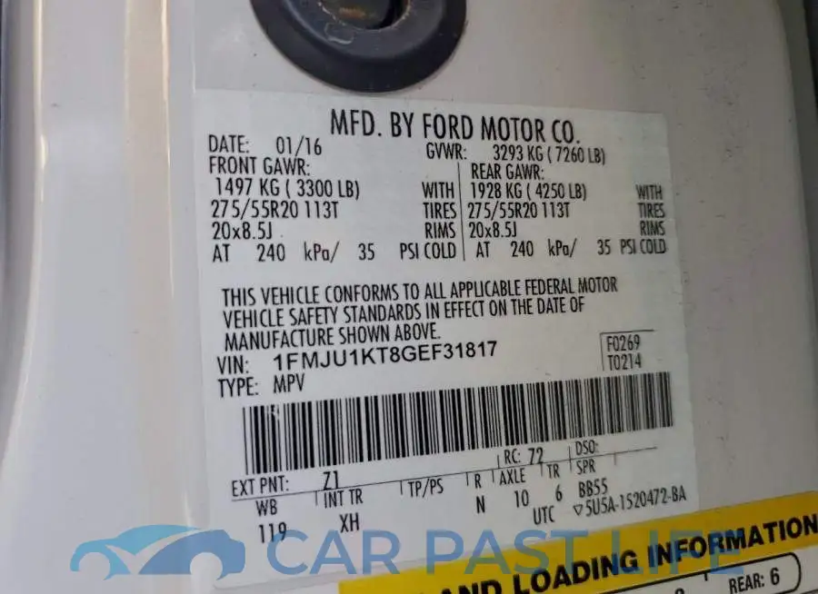 1FMJU1KT8GEF31817# 13